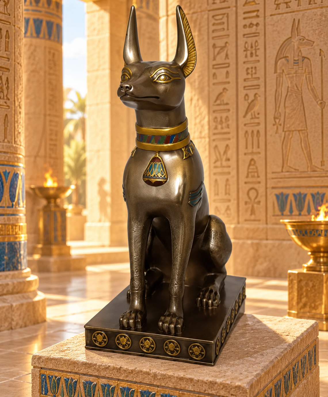 Anubis Sitting
