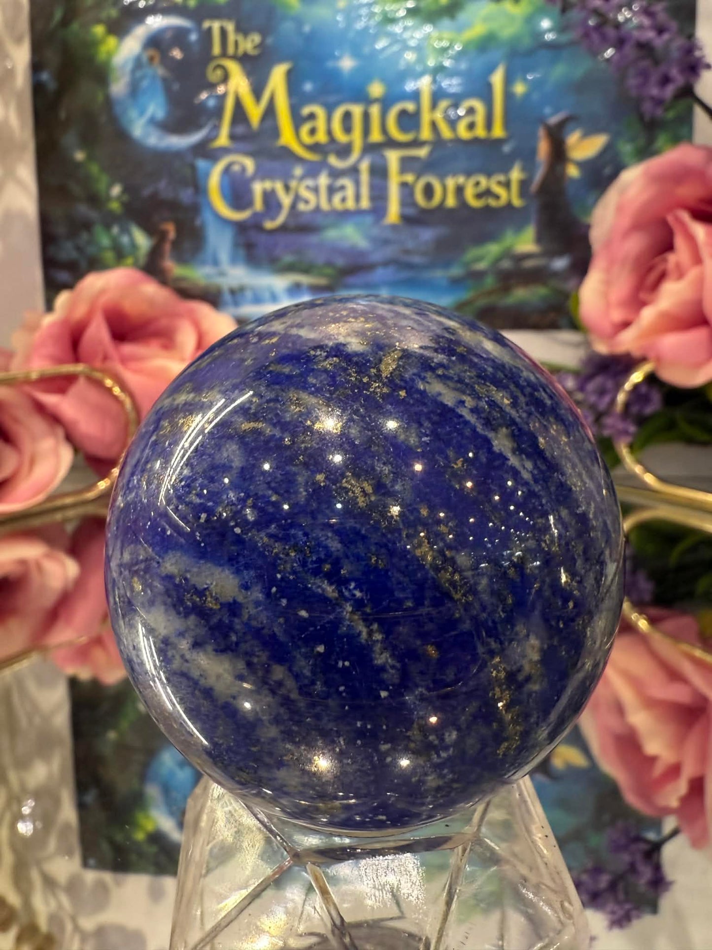 Lapis Lazuli Sphere 1
