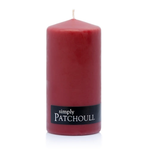 Patchouli Soy Pillar Candle