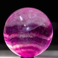 Purple Fluorite Sphere 1