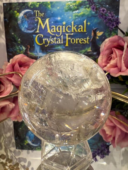Clear Quartz Sphere 1