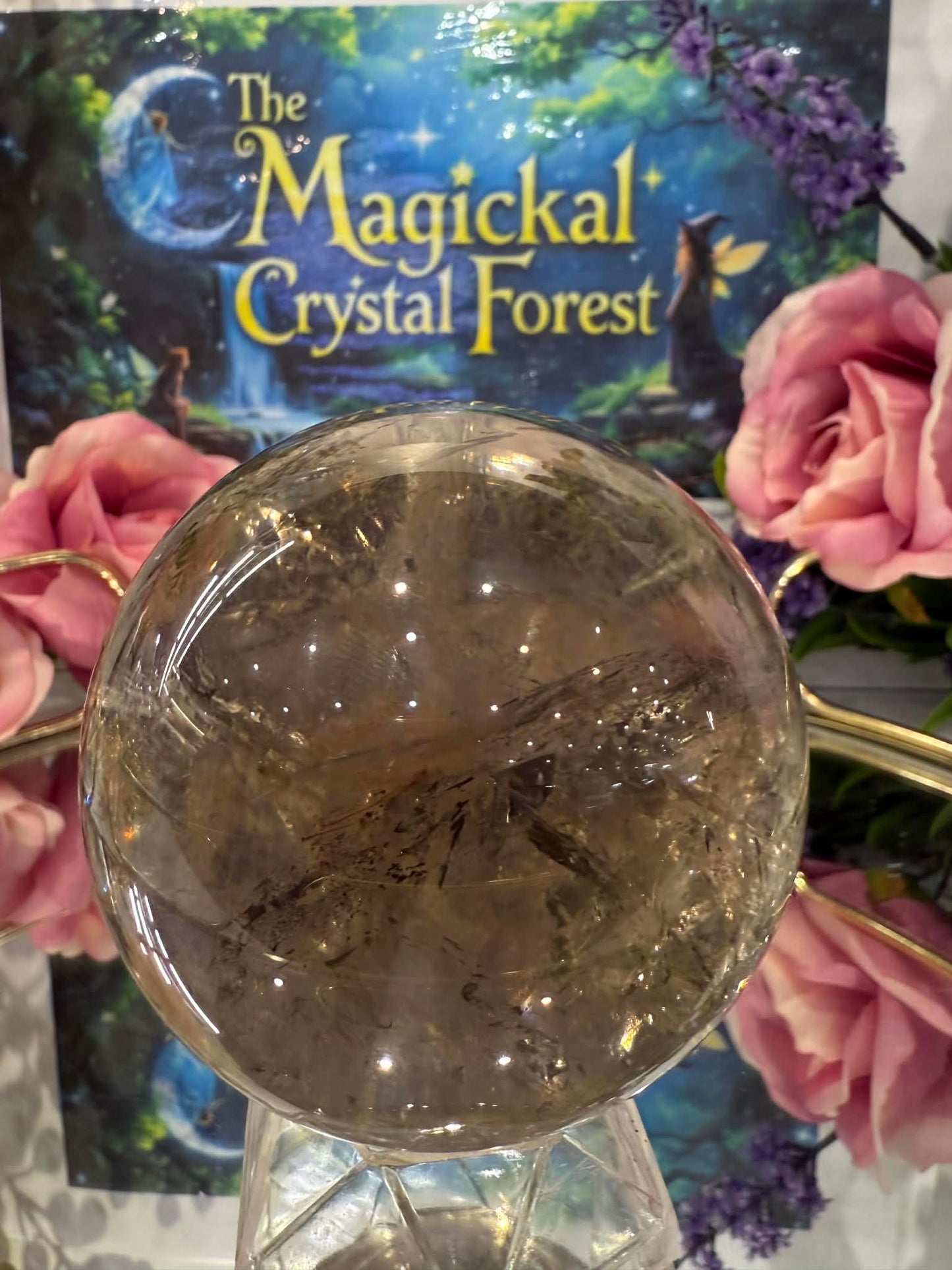 Smokey Quartz Sphere 1