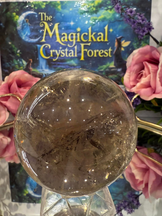Smokey Quartz Sphere 1