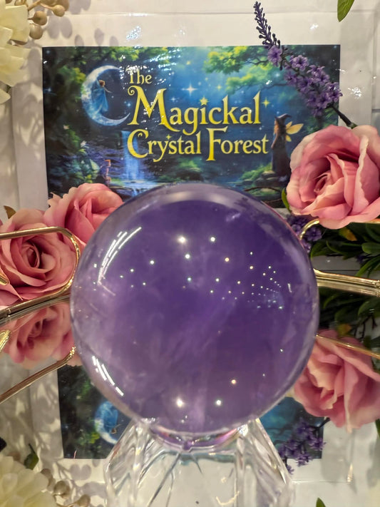 Tanzanite Blue Fluorite Sphere 1