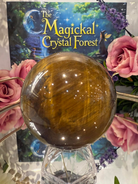 Tiger Eye Sphere 1