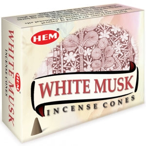 HEM White Musk Cones