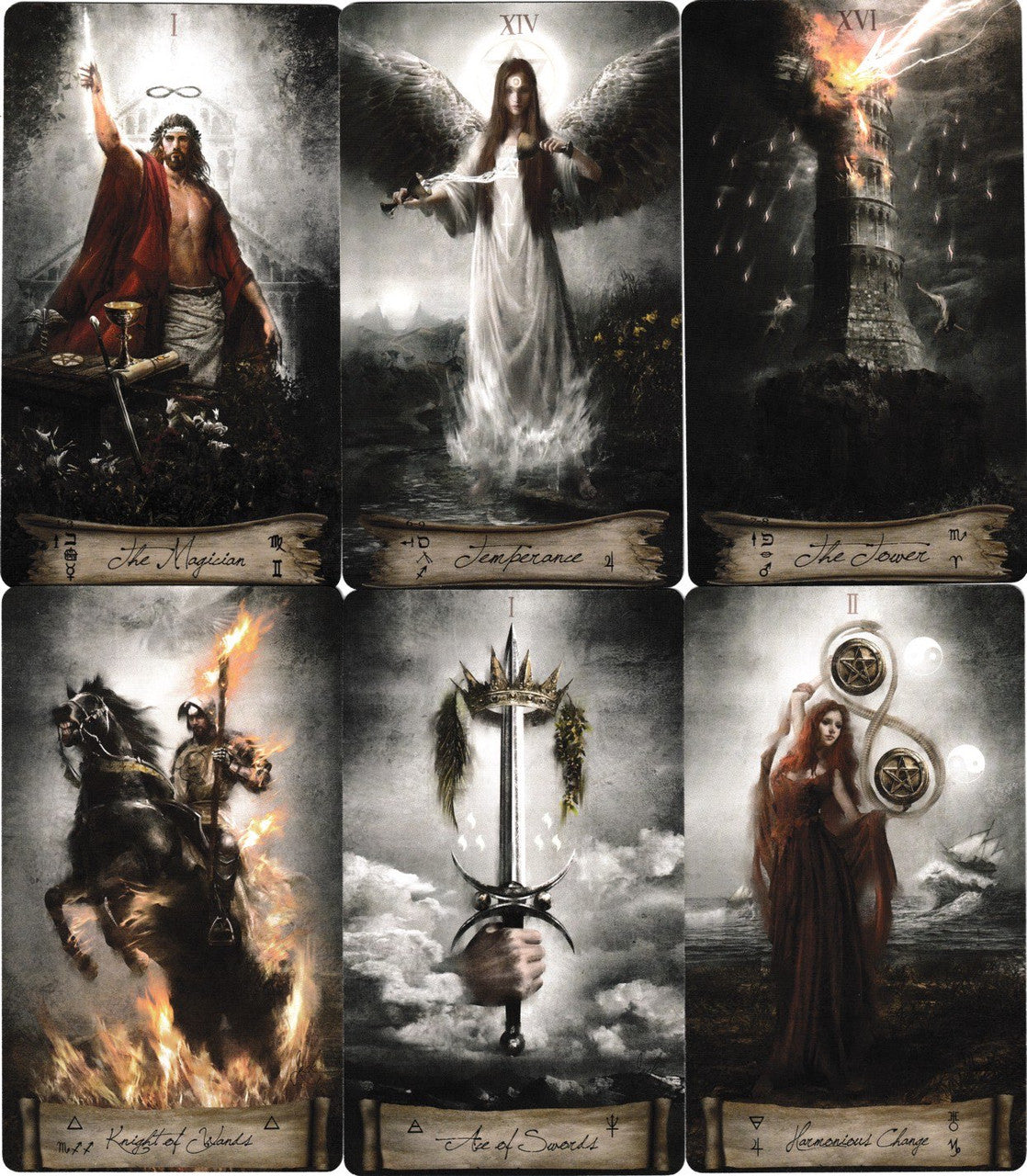Heaven And Earth Tarot Set Cards