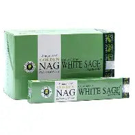 Golden Nag White Sage Incense