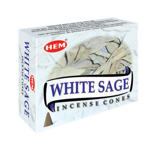 HEM White Sage Cones