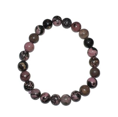 Rhodonite Crystal Bracelets 8mm