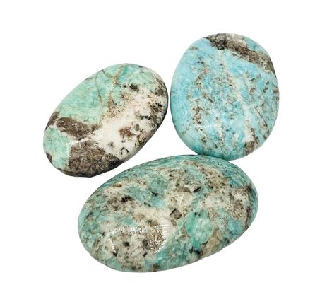 Amazonite Palm Stones