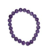 Amethyst Crystal Bracelet 8mm