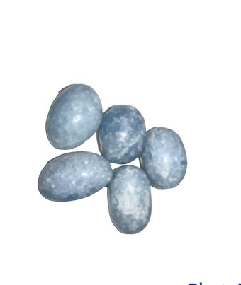 Blue Calcite Tumbled