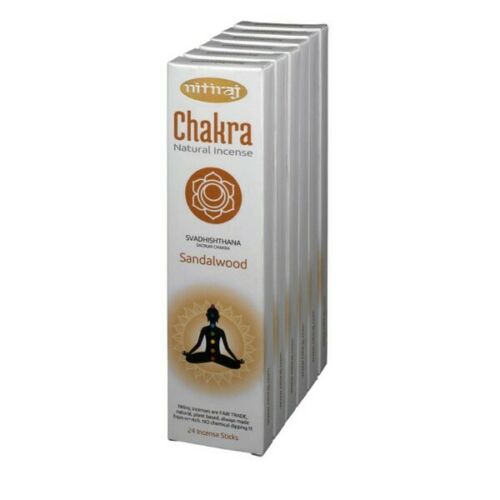 Nitiraj Sandalwood Sacral Chakra Incense