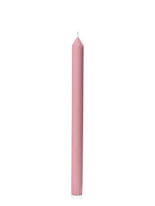 Non-scented Dusty pink dinner candles