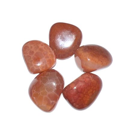 Fire Agate Tumbled