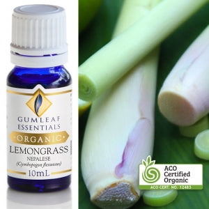 Organic Lemongrass Essential Oil