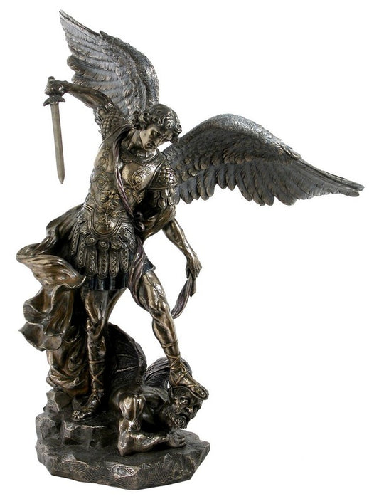 St Michael with demon