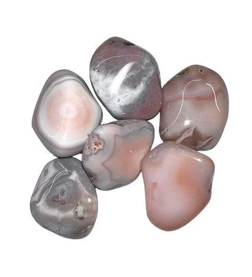 Pink Botswana Agate Tumbled