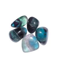 Rainbow Fluorite Tumbled