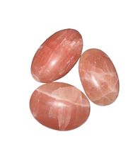 Red Calcite Palm Stones