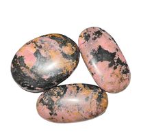 Rhodonite Palm Stones