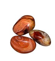 Silk Agate Palm Stones