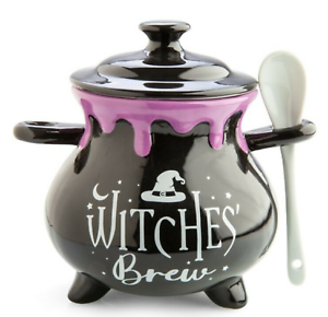 Witches soup bowl and spoon set